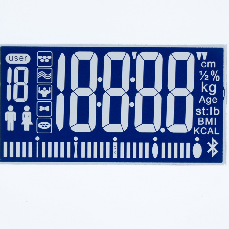 電子稱LCD段碼屏 電子稱LCD段碼屏